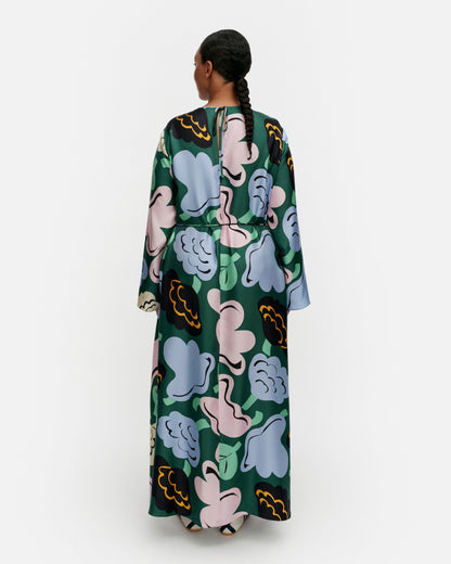 Kaunista Kukasta Kukkaan Silk Dress