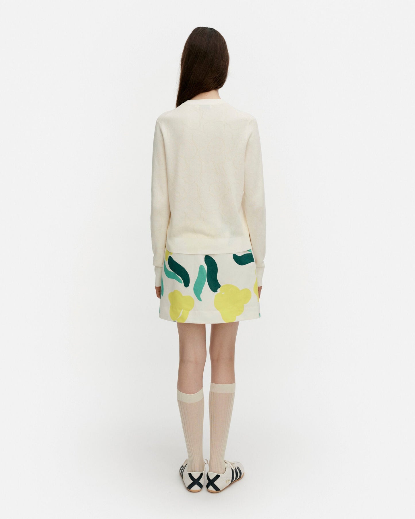 Toispual Piirto Unikko Knitted Cardigan