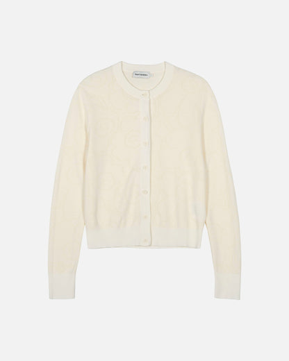 Toispual Piirto Unikko Knitted Cardigan
