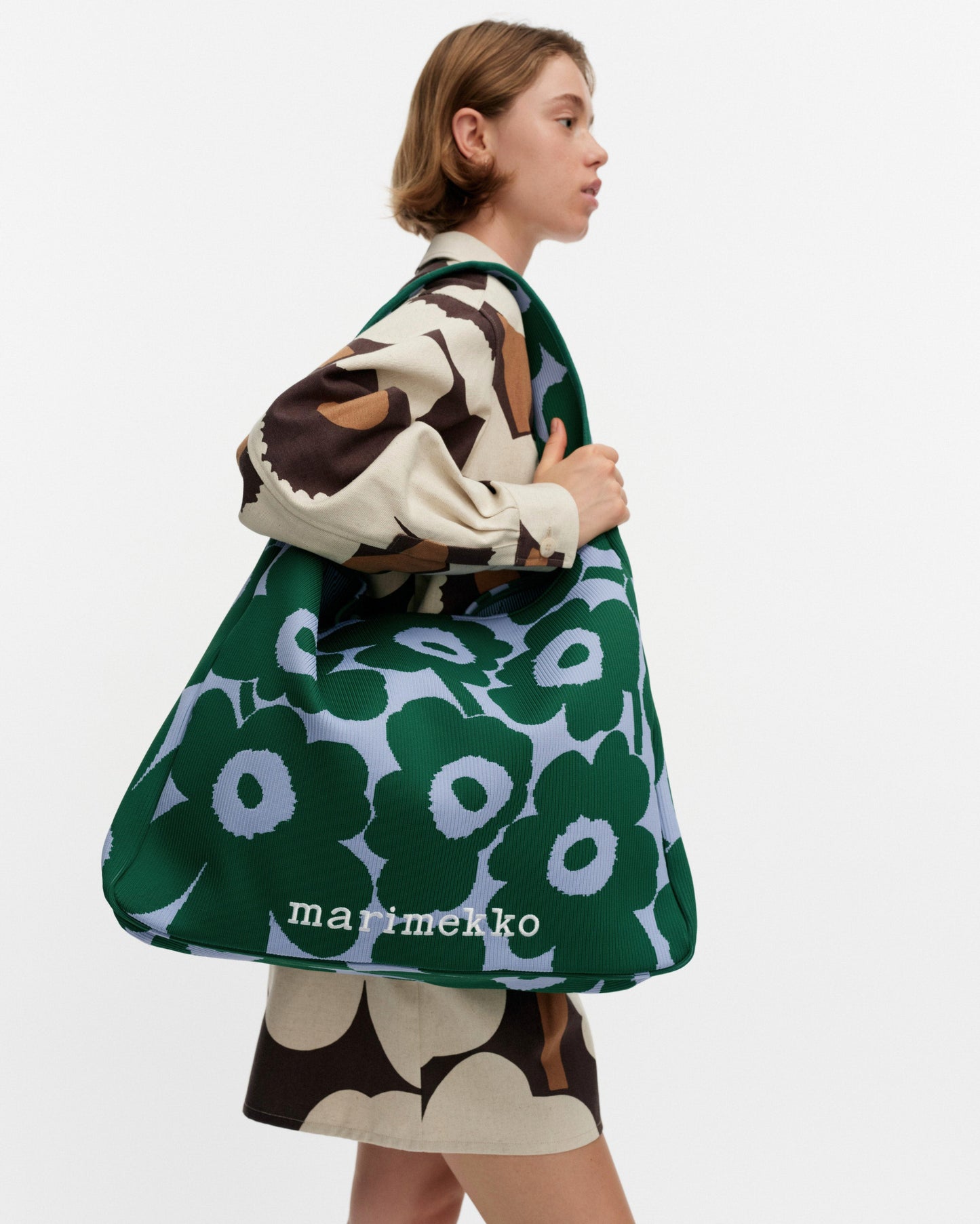 Knitted Bag Large Unikko Shoulder Bag
