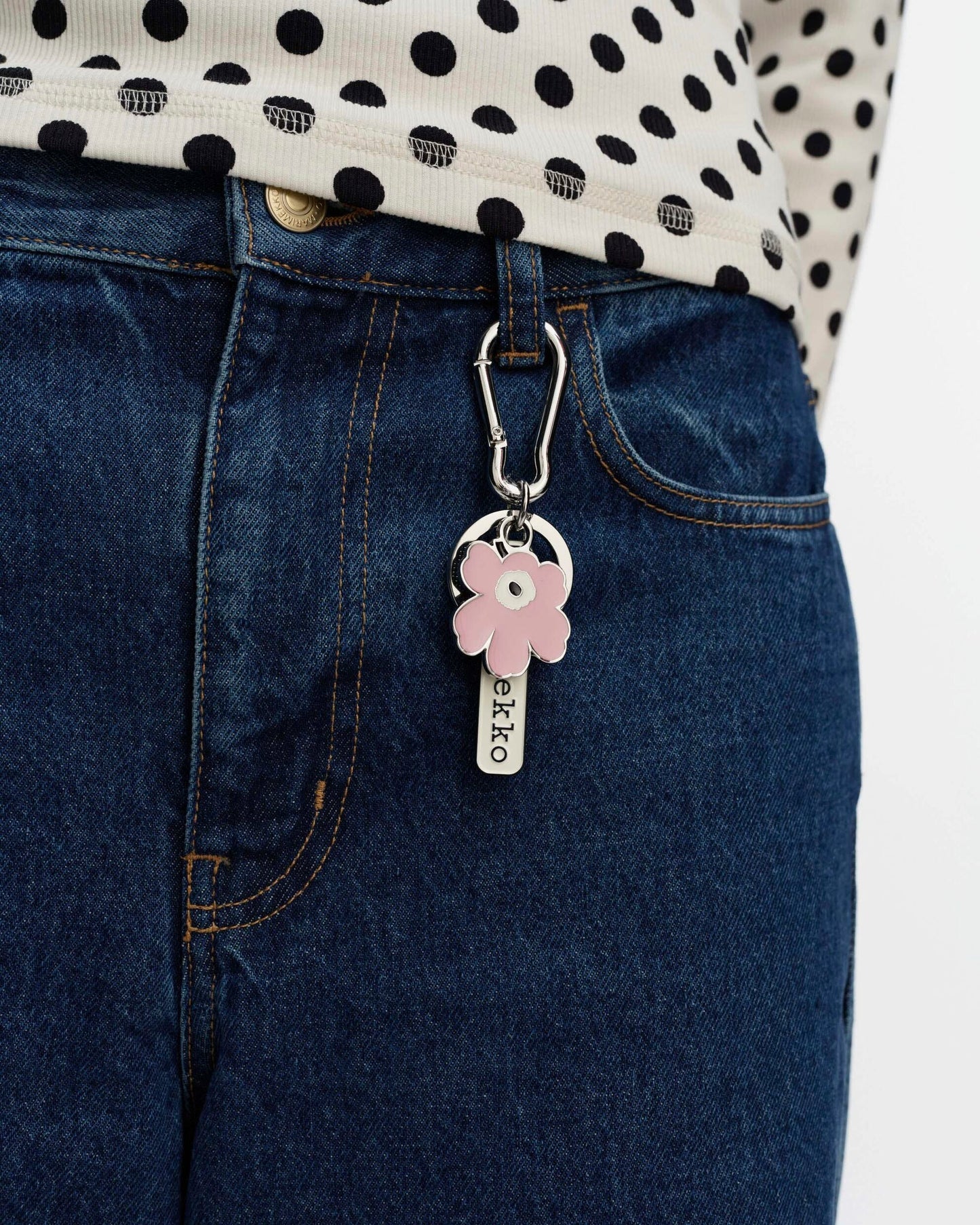 Puhallus Unikko Ii Kioski Key Chain