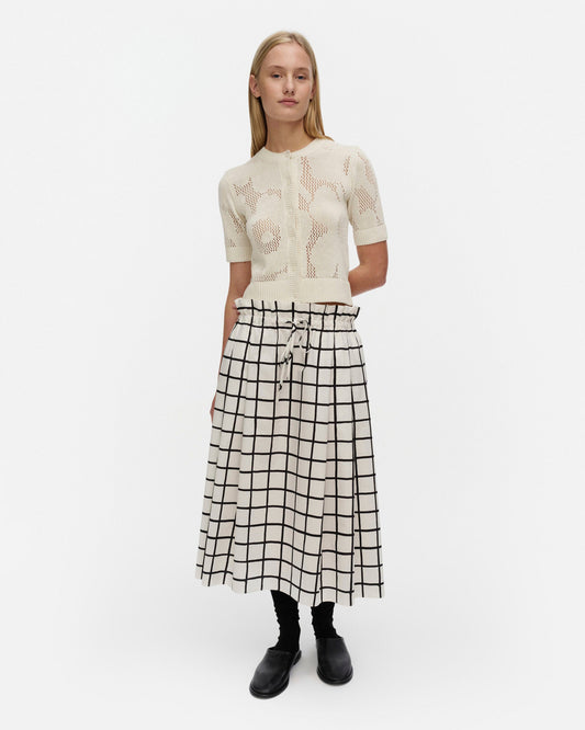Kirjoitus Iso Ruutu Skirt