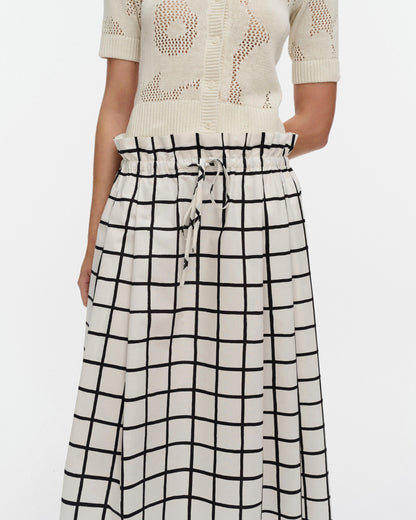 Kirjoitus Iso Ruutu Skirt