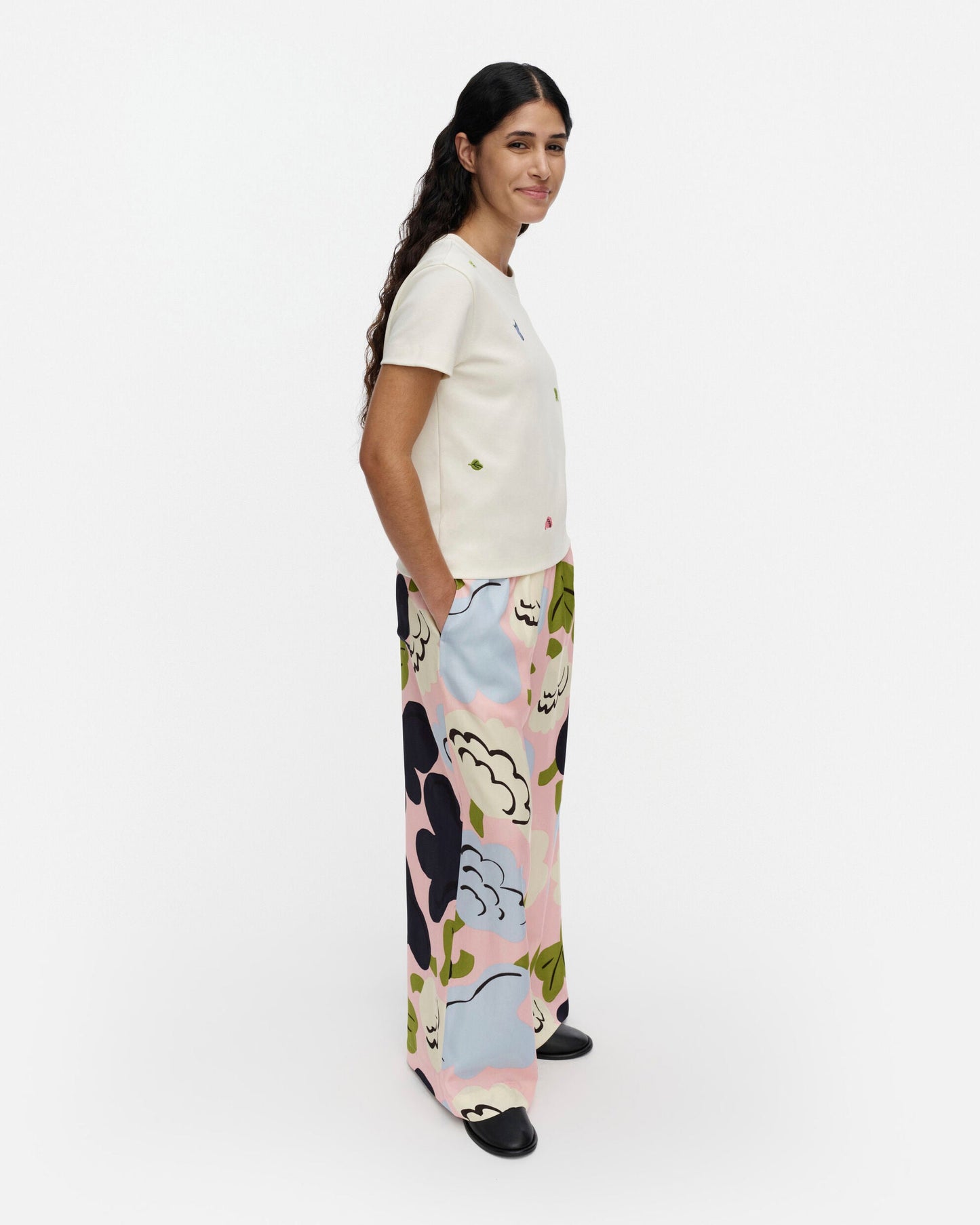 Sh Vaihtelu Kukasta Kukkaan Trousers