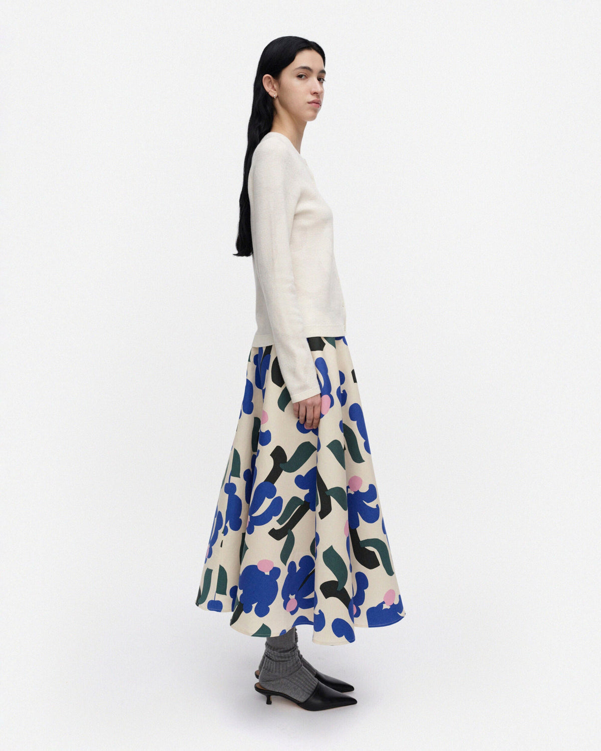 Virittää Kukkahattu Skirt