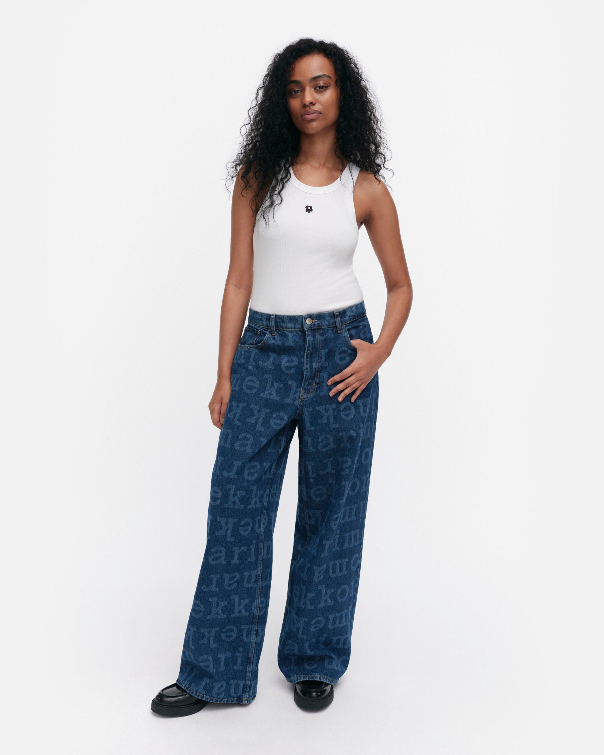 マリメッコ marimekko Maridenim Loose Logo 27 Maridenim Loose Logo S – Marimekko MY